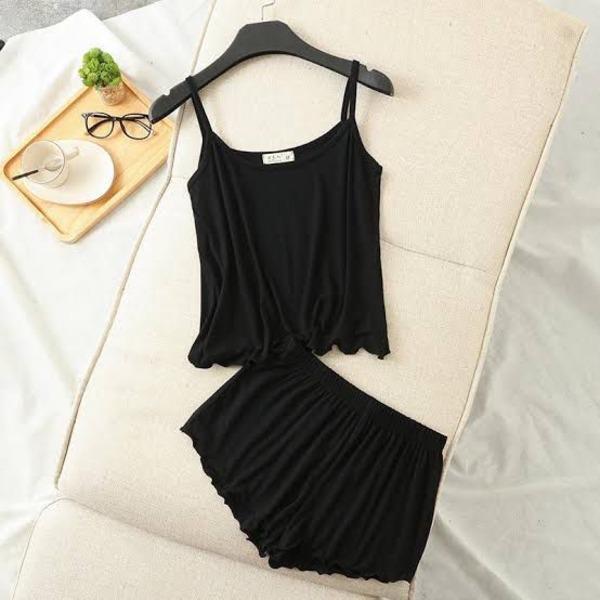 2Pcs Plain Camiset