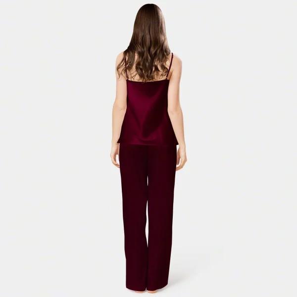 Comfortable Maroon Jersey Nightwear Set - 1 Pcs